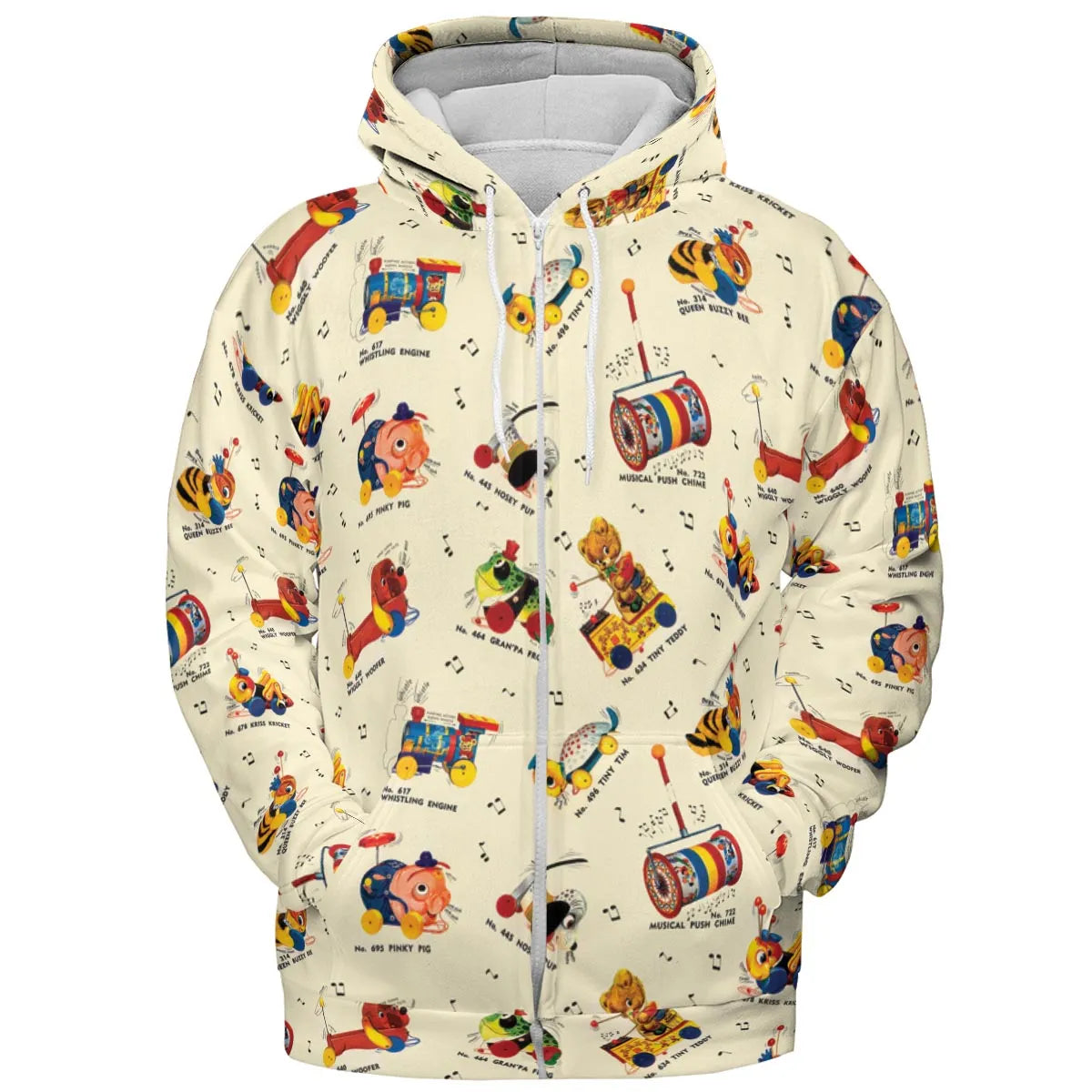 All-over Print Hoodie - XBPFHWDH