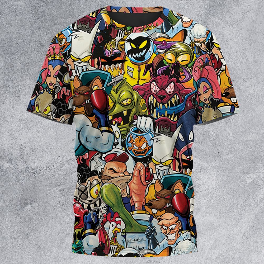 All-Over Print Unisex T-Shirt - 62ZZP535 -  - 3