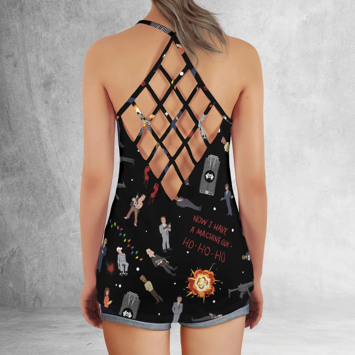 Criss Cross Tank Top - W3R4RU9N