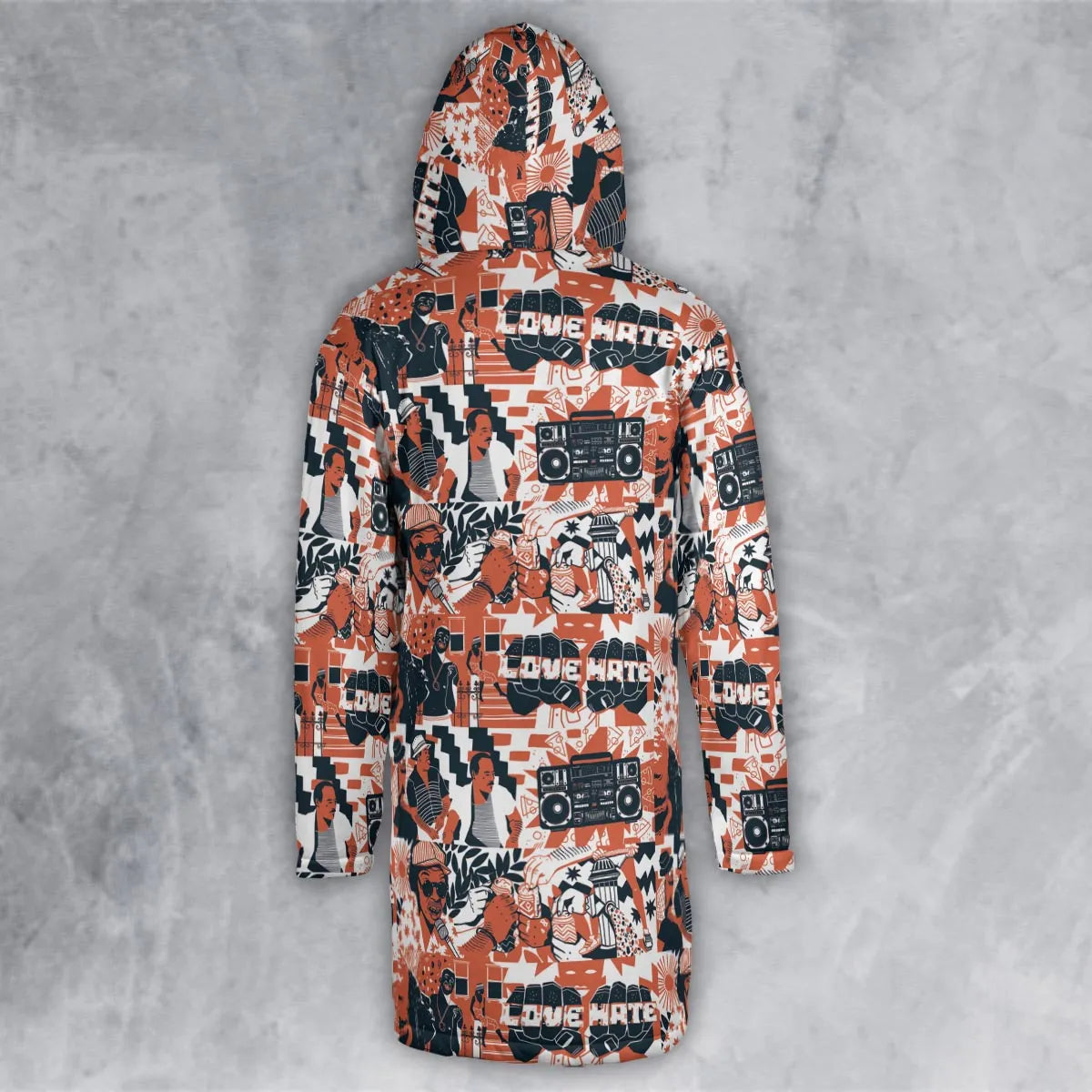Hooded Cloak Coat - GDRPRUWF