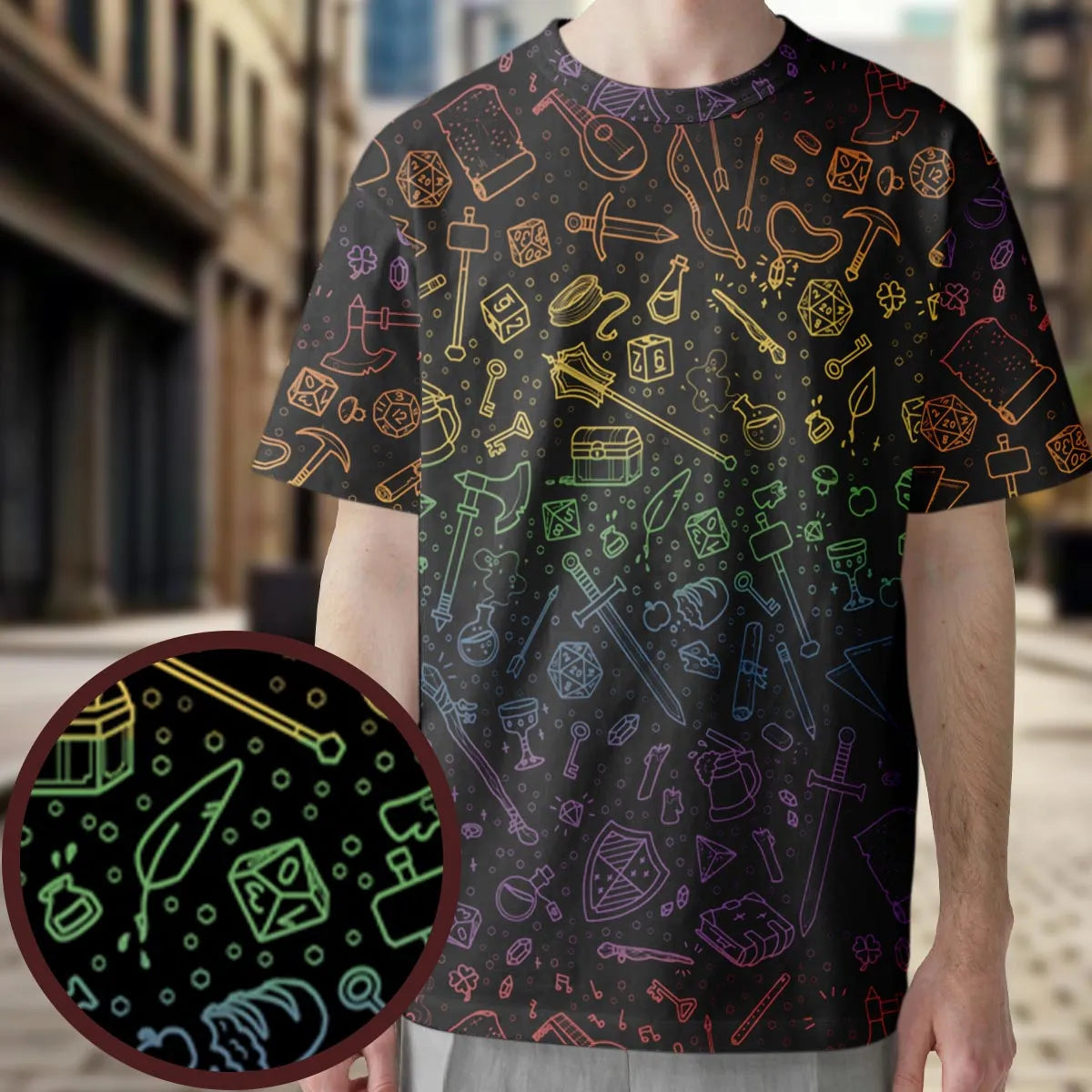 All-Over Print Unisex T-Shirt - RC4NU29Q
