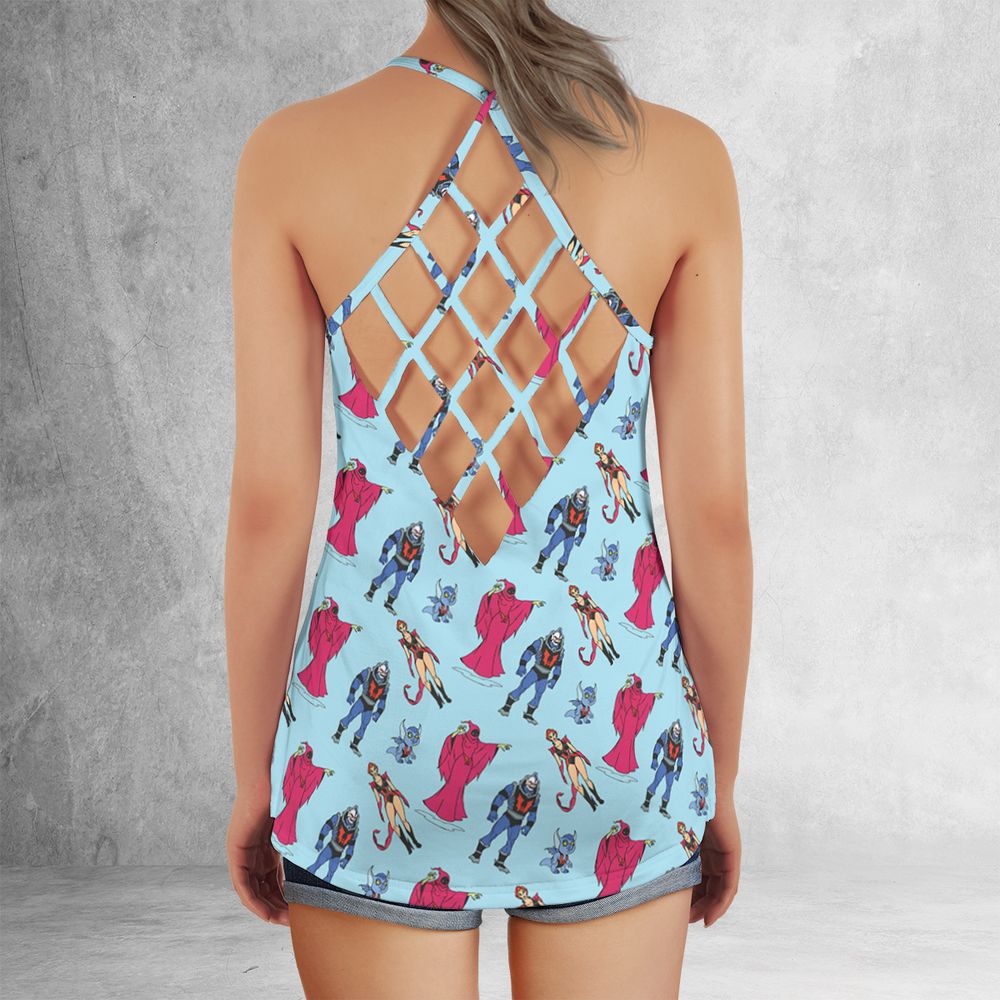 Criss Cross Tank Top - B5GZUDKB -  - 3
