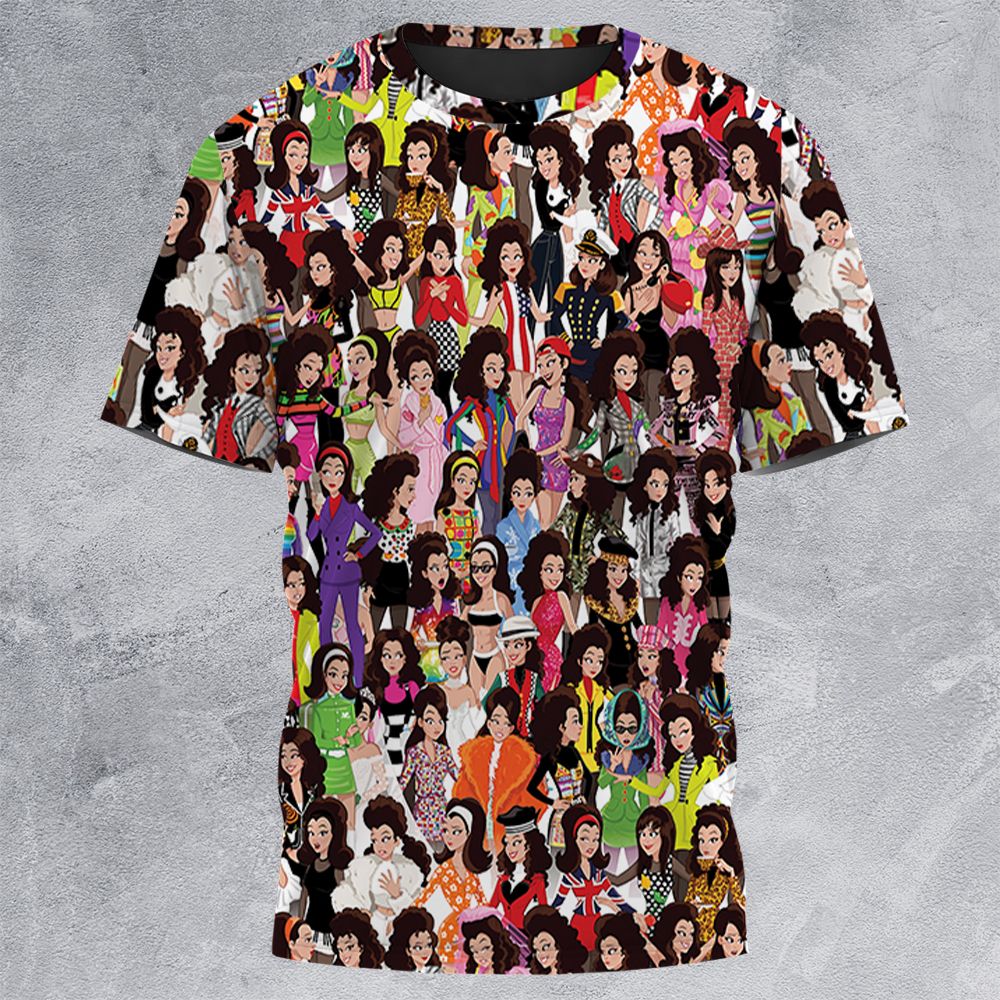 All-Over Print Unisex T-Shirt - DUD1Y288 -  - 3