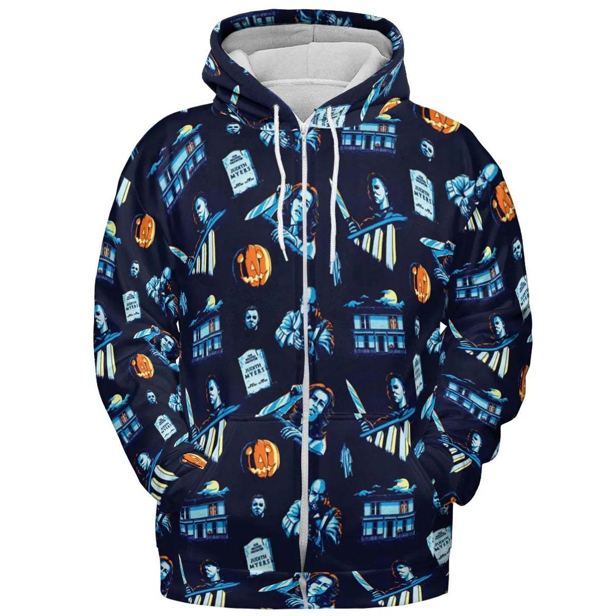 All-over Print Hoodie - QMU4NYSN