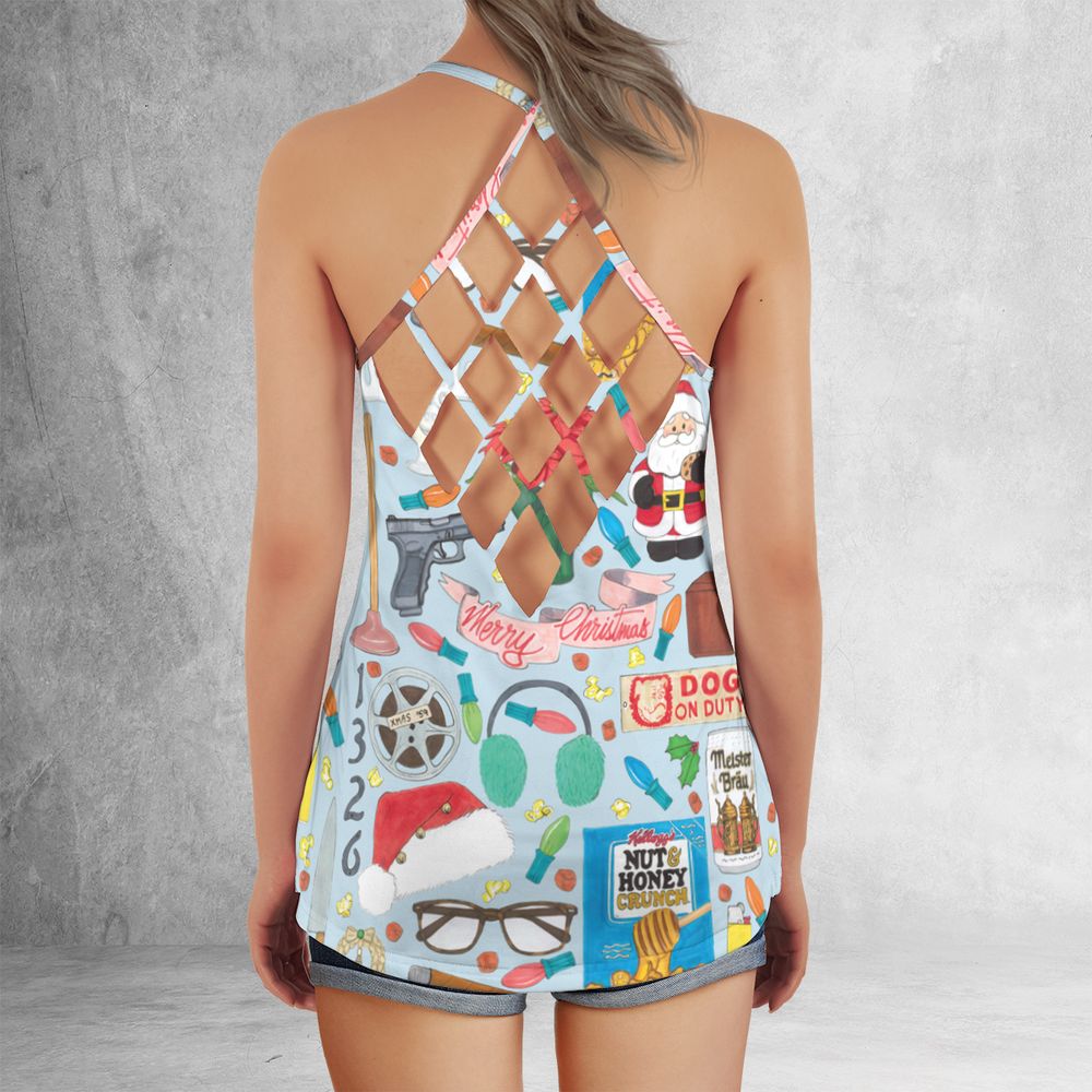 Criss Cross Tank Top - W2Y6P4AF -  - 3