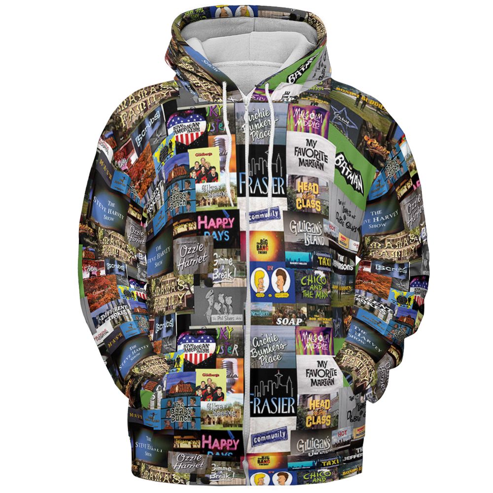 All-over Print Hoodie - H5E18FQA -  - 3