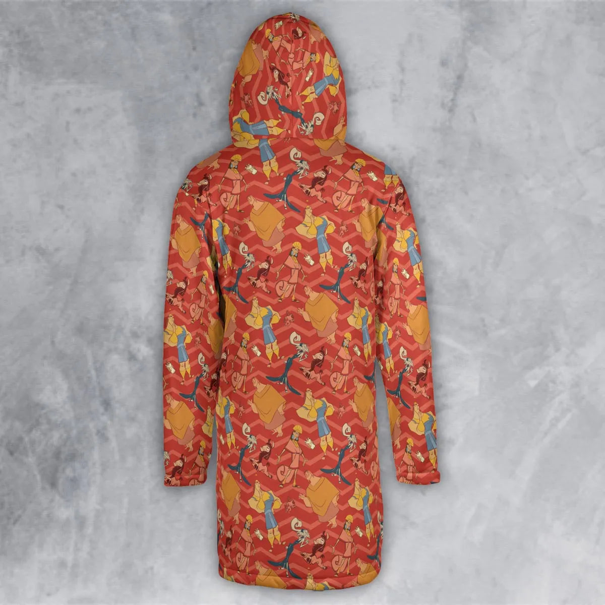 Hooded Cloak Coat - K7X8BHAM
