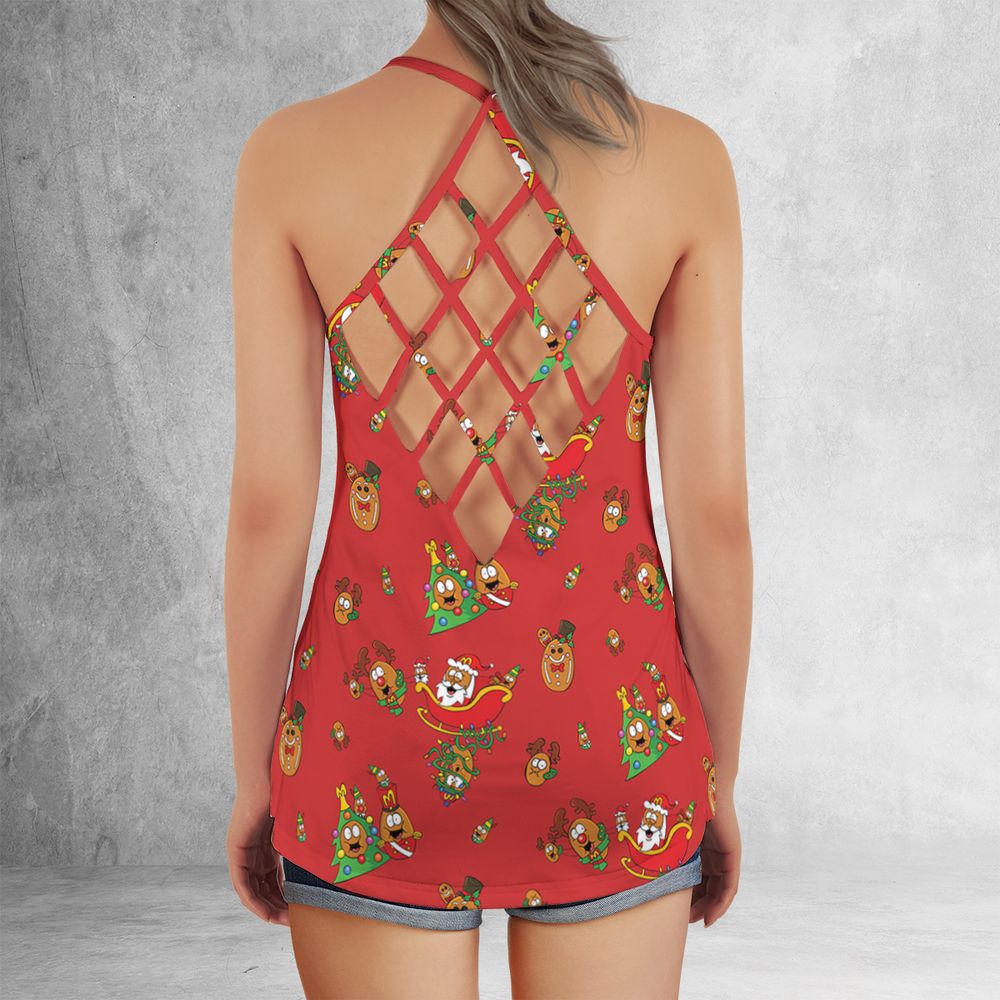 Criss Cross Tank Top - 23LF6RWG -  - 3