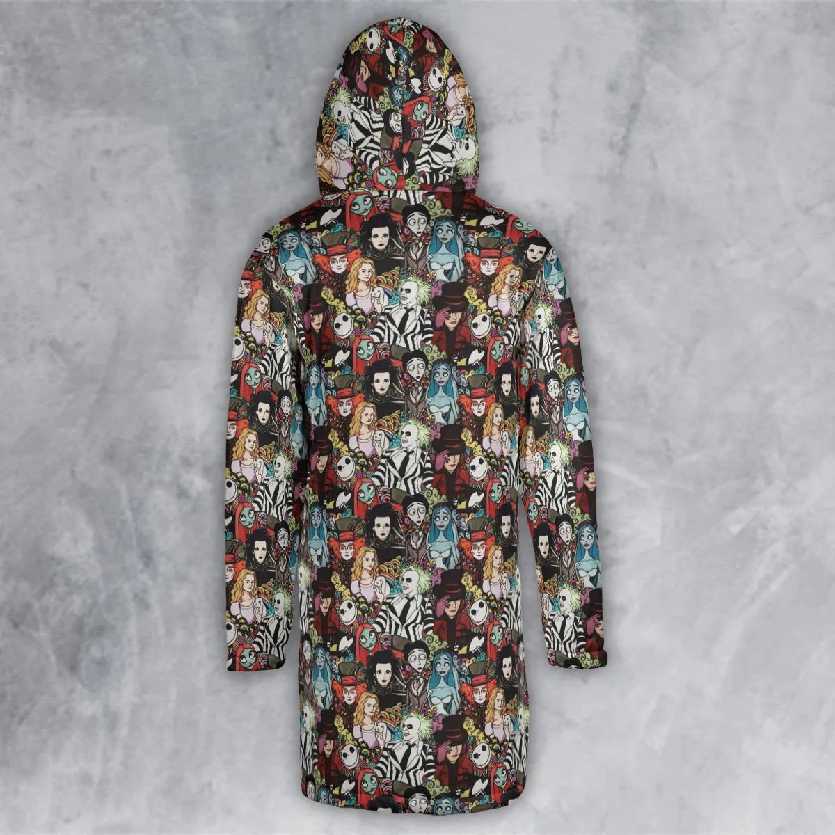 Hooded Cloak Coat - US4AN3VE
