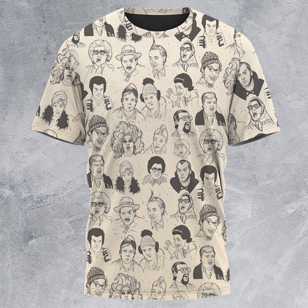 All-Over Print Unisex T-Shirt - S811B51M -  - 3