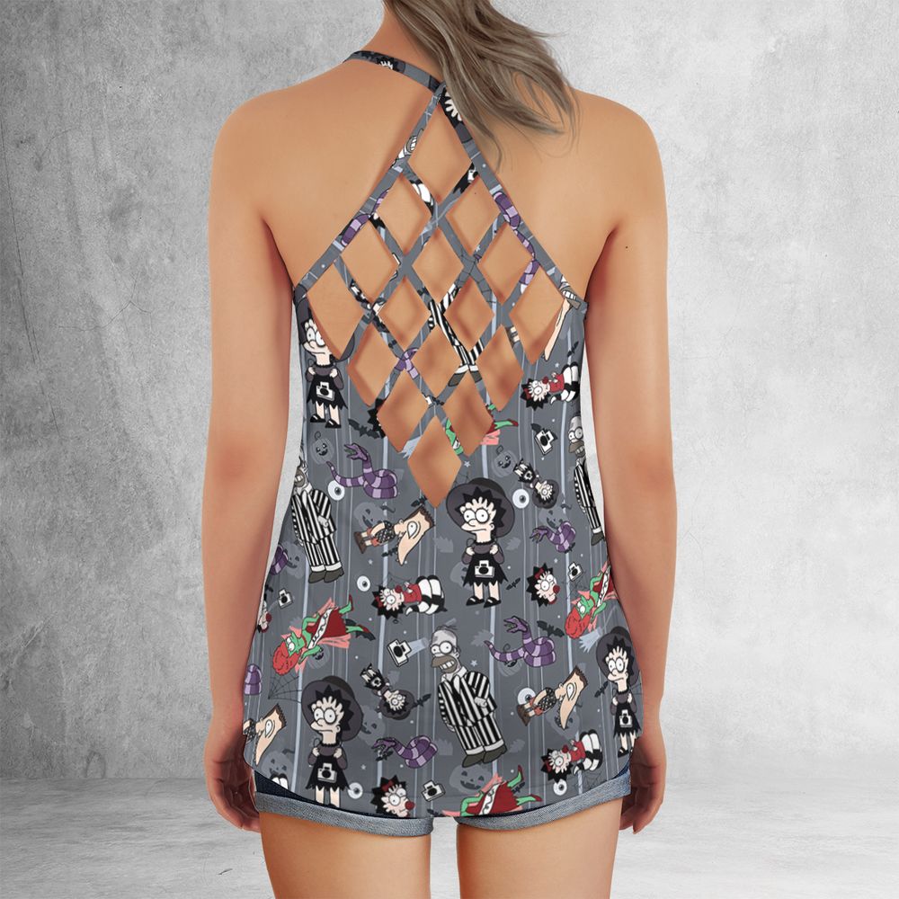 Criss Cross Tank Top - VH2YNM47 -  - 3