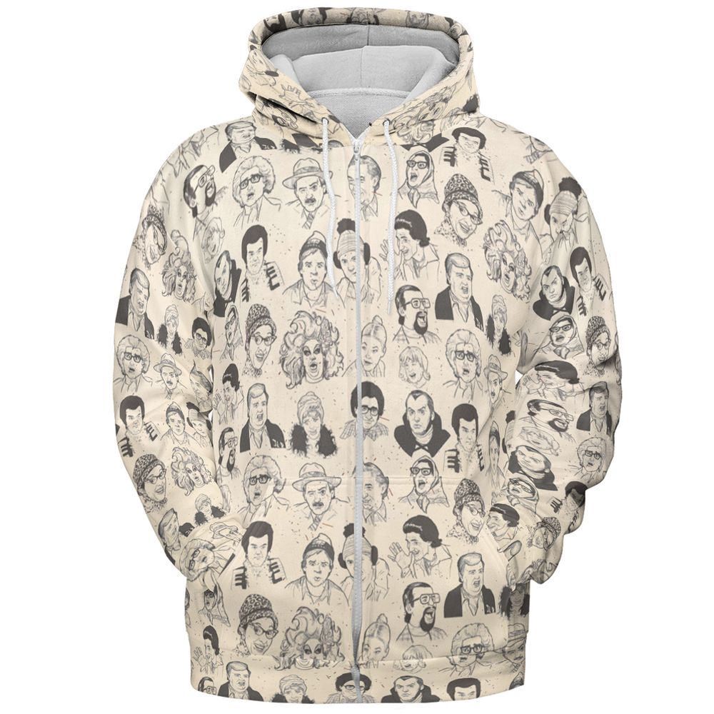 All-over Print Hoodie - 57EDCQ62 -  - 3