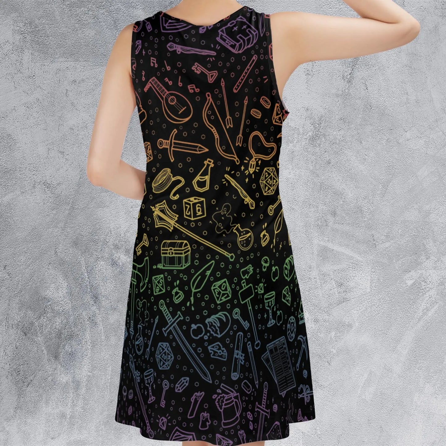 Sleeveless Dress - 1BS4UELF