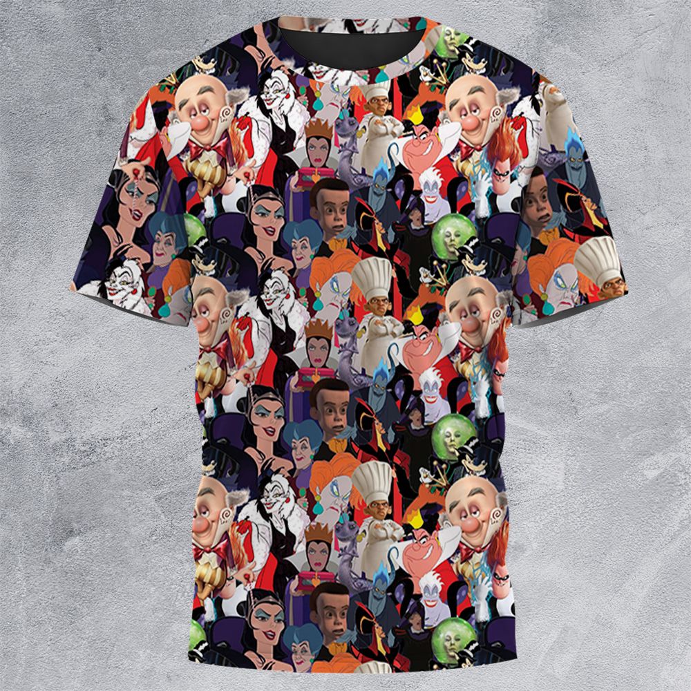 All-Over Print Unisex T-Shirt - U3X48GNL -  - 3