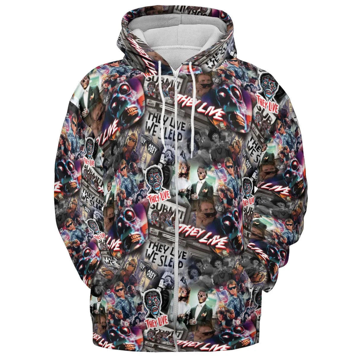 All-over Print Hoodie - CSTXKUNL