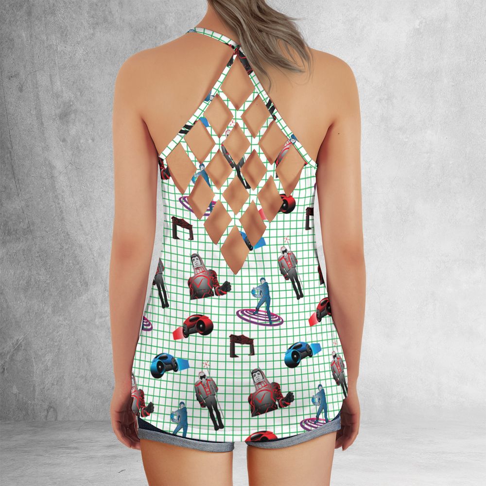 Criss Cross Tank Top - Y9K9LW5F -  - 3