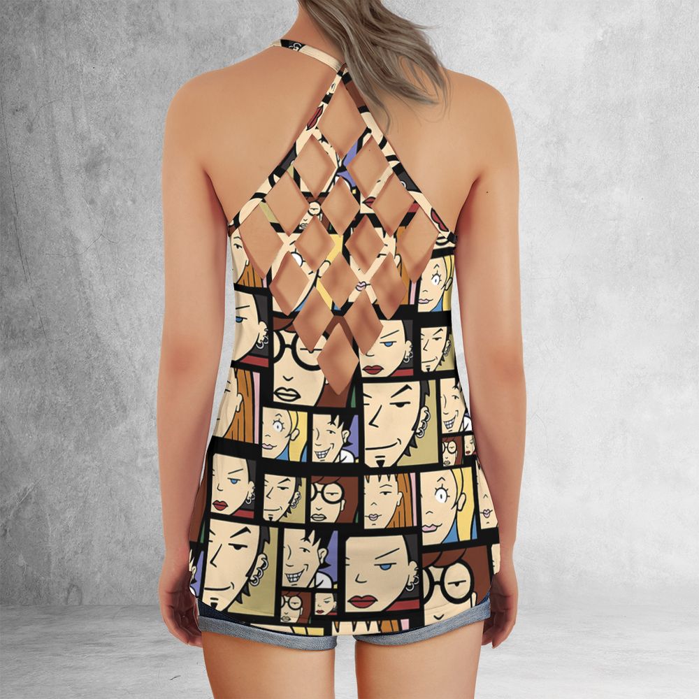 Criss Cross Tank Top - 5CS8FJX4 -  - 3