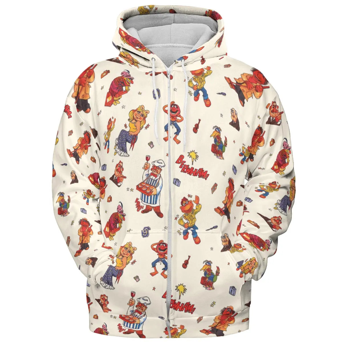 All-over Print Hoodie - JX2C55VK