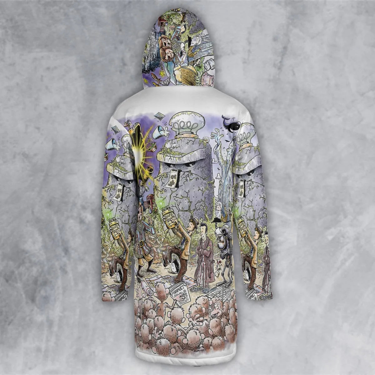 Hooded Cloak Coat - CBGXM2NV