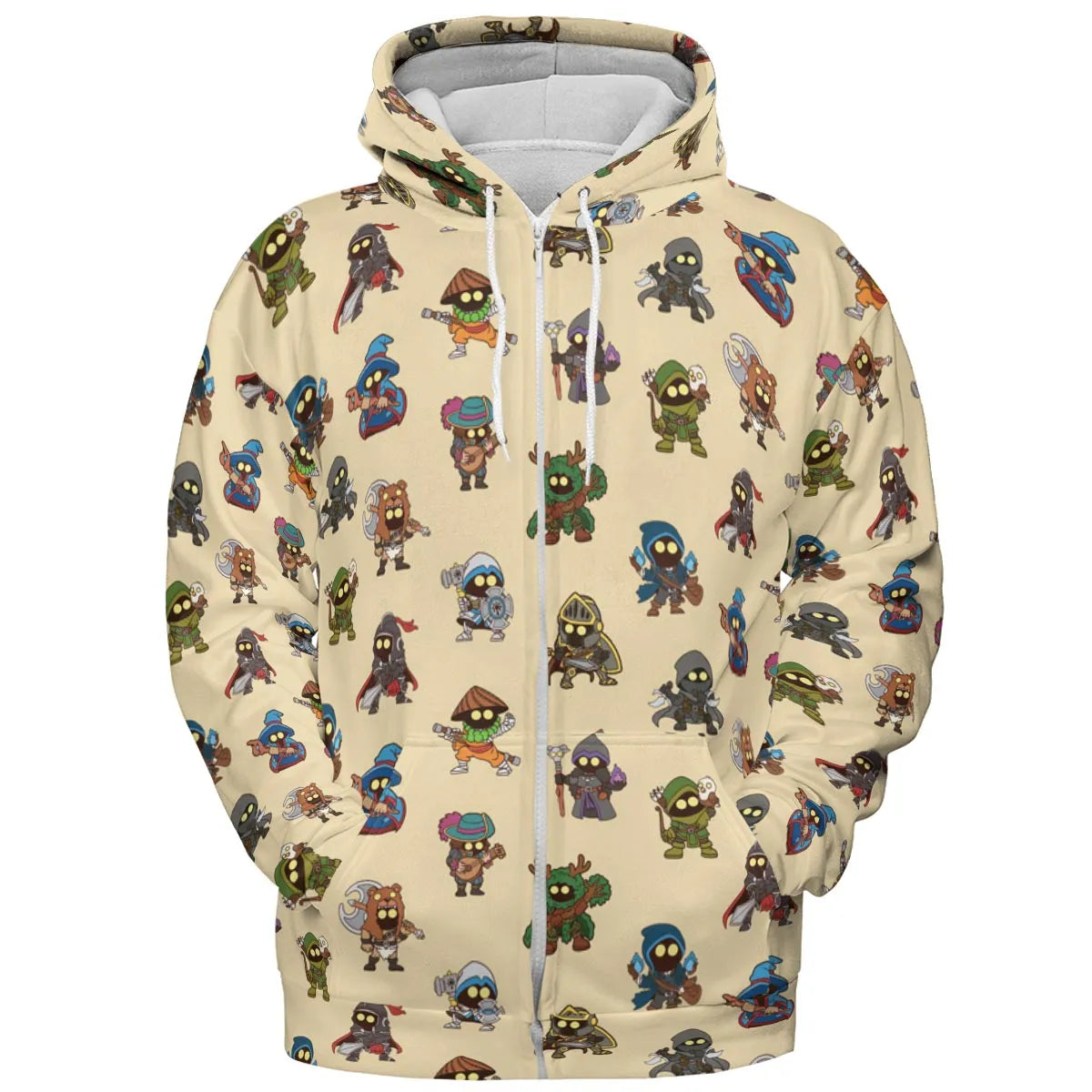 All-over Print Hoodie - 8ZVSQJQU