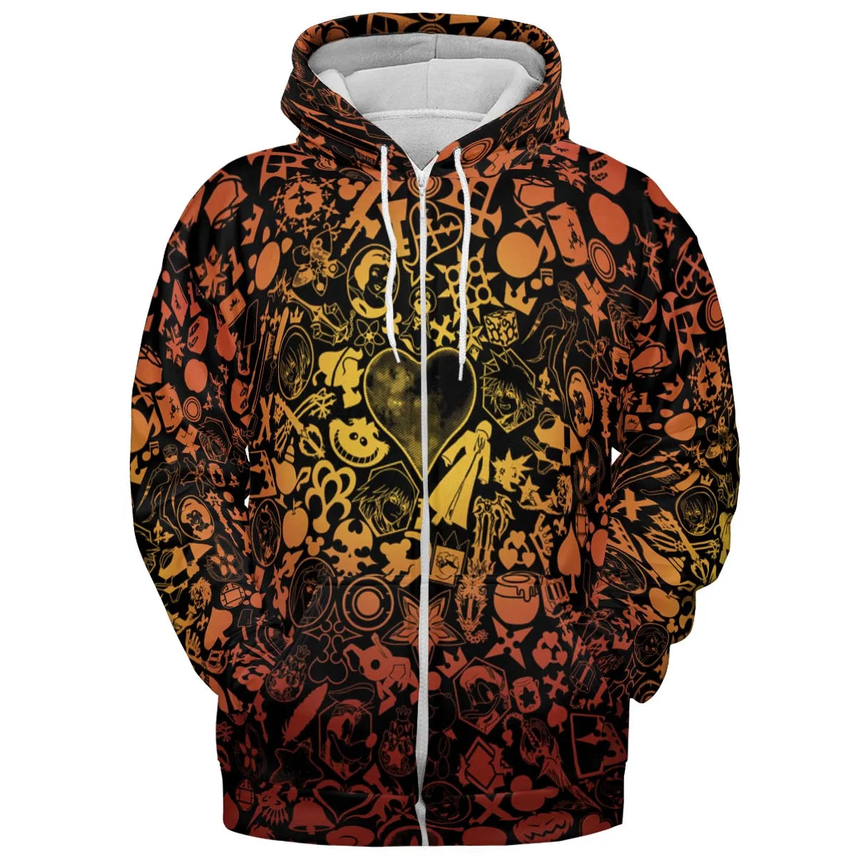 All-over Print Hoodie - UZCCHAVJ