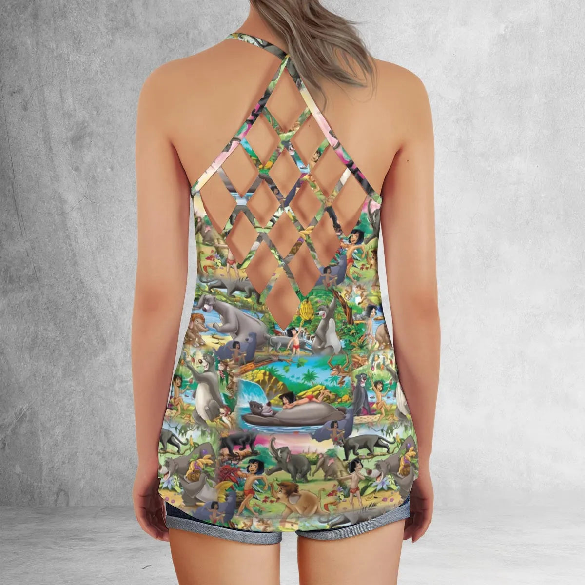 Criss Cross Tank Top - D54VRH1D