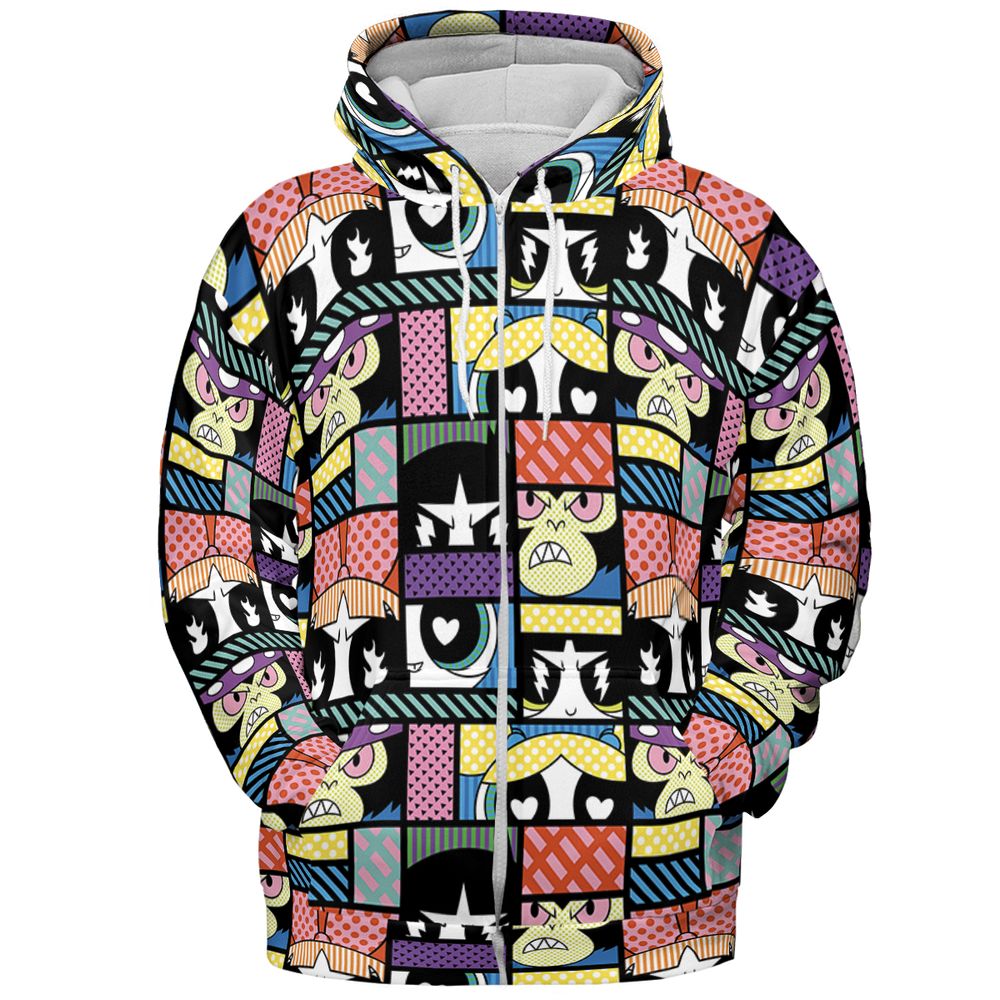 All-over Print Hoodie - 25MH2JMB -  - 3