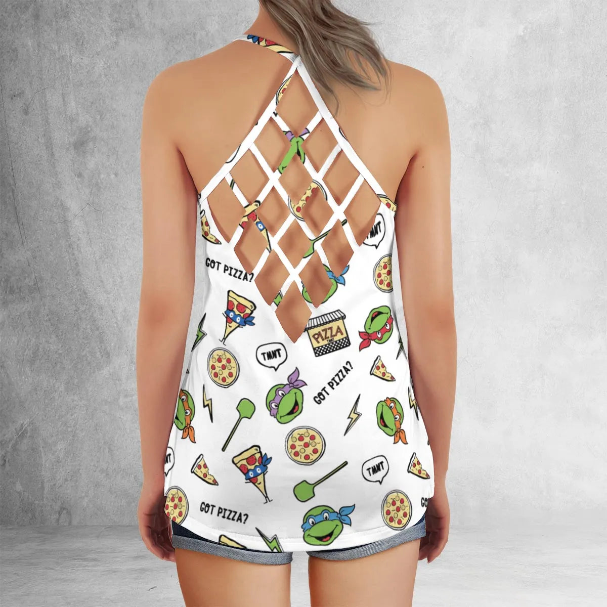 Criss Cross Tank Top - NZQDSPKZ