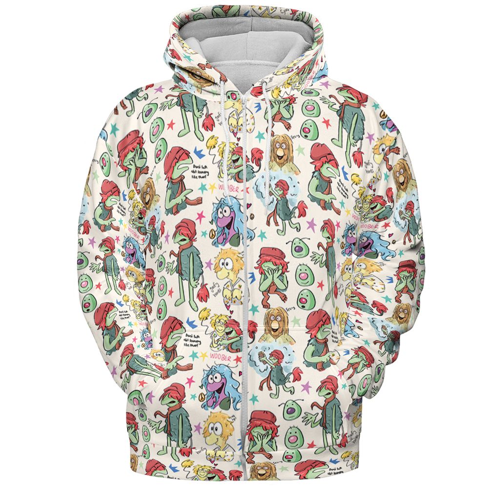 All-over Print Hoodie - FAMLNERU -  - 3