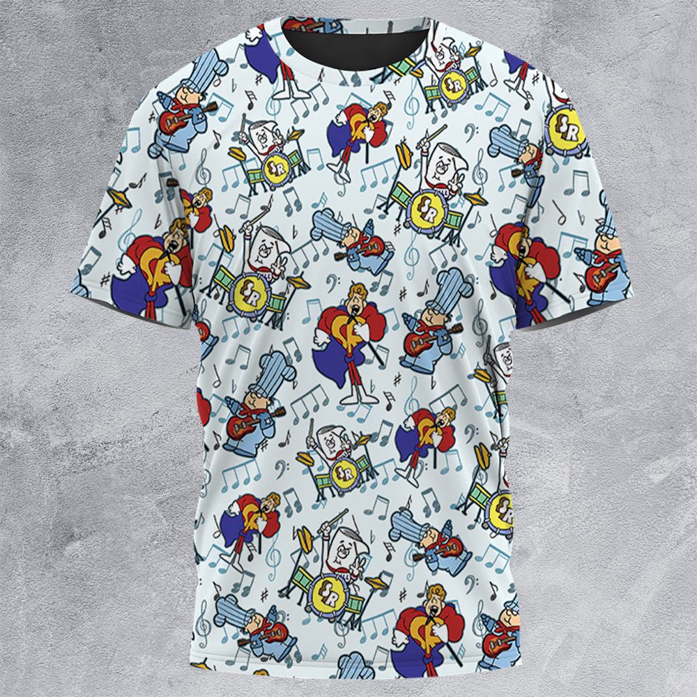 All-Over Print Unisex T-Shirt - 8T3Z1QPH -  - 3