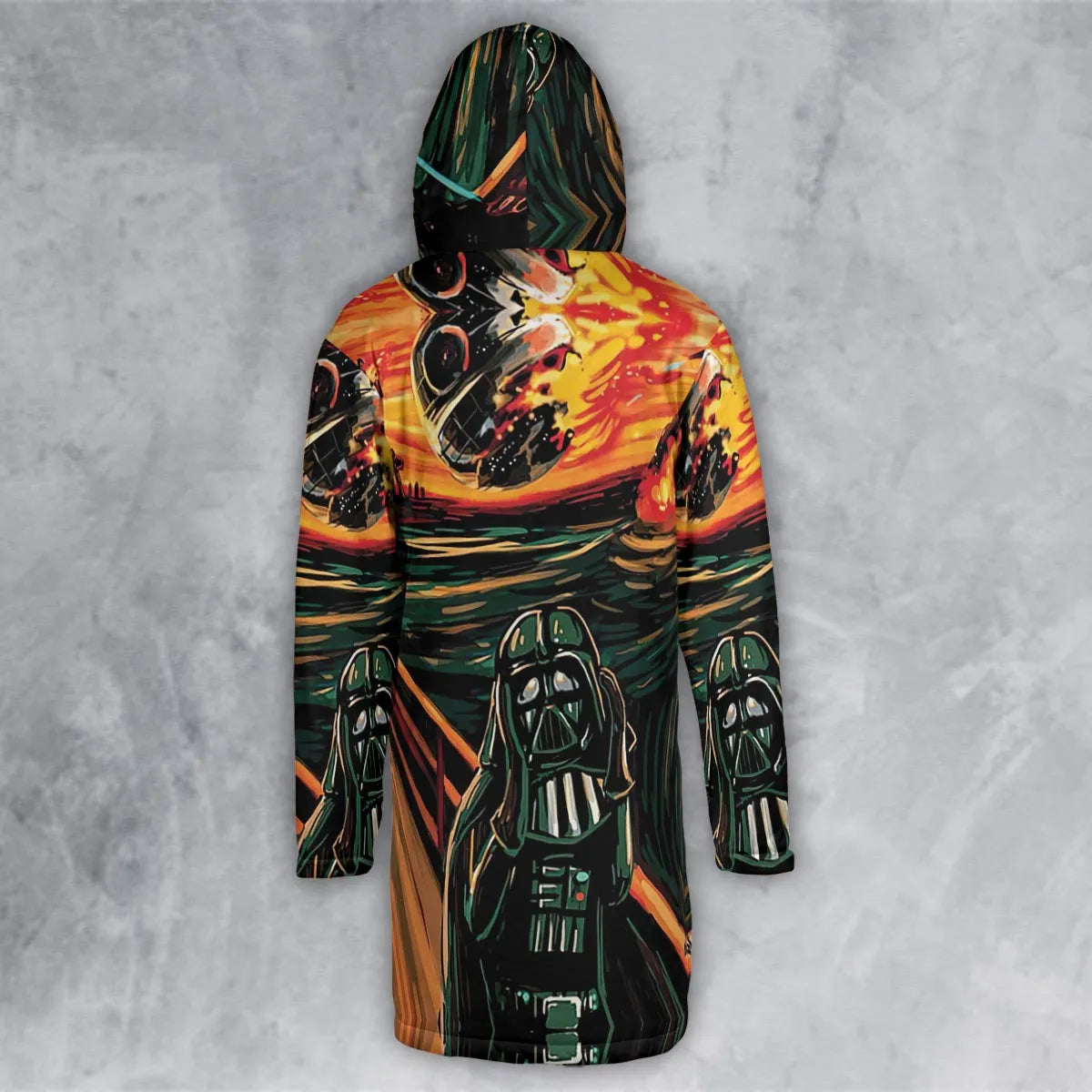 Hooded Cloak Coat - 6RXYH3Y7
