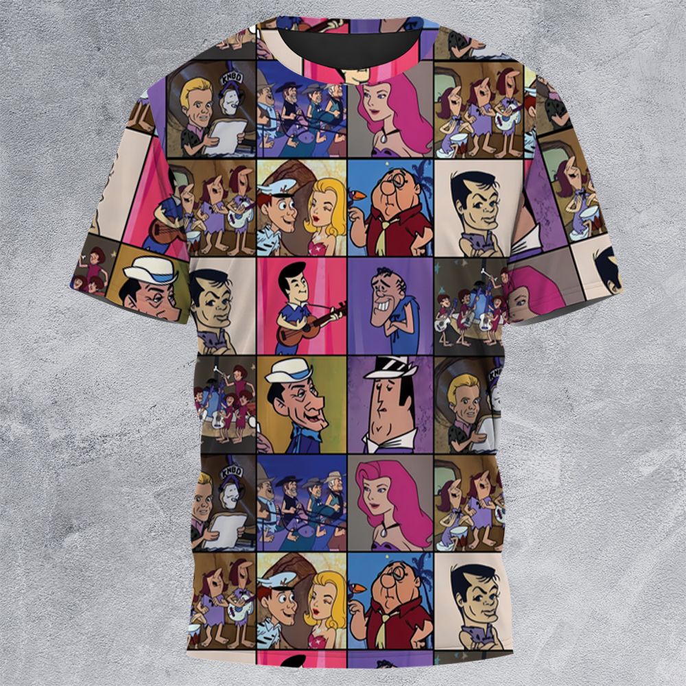 All-Over Print Unisex T-Shirt - AB25DN2V -  - 3