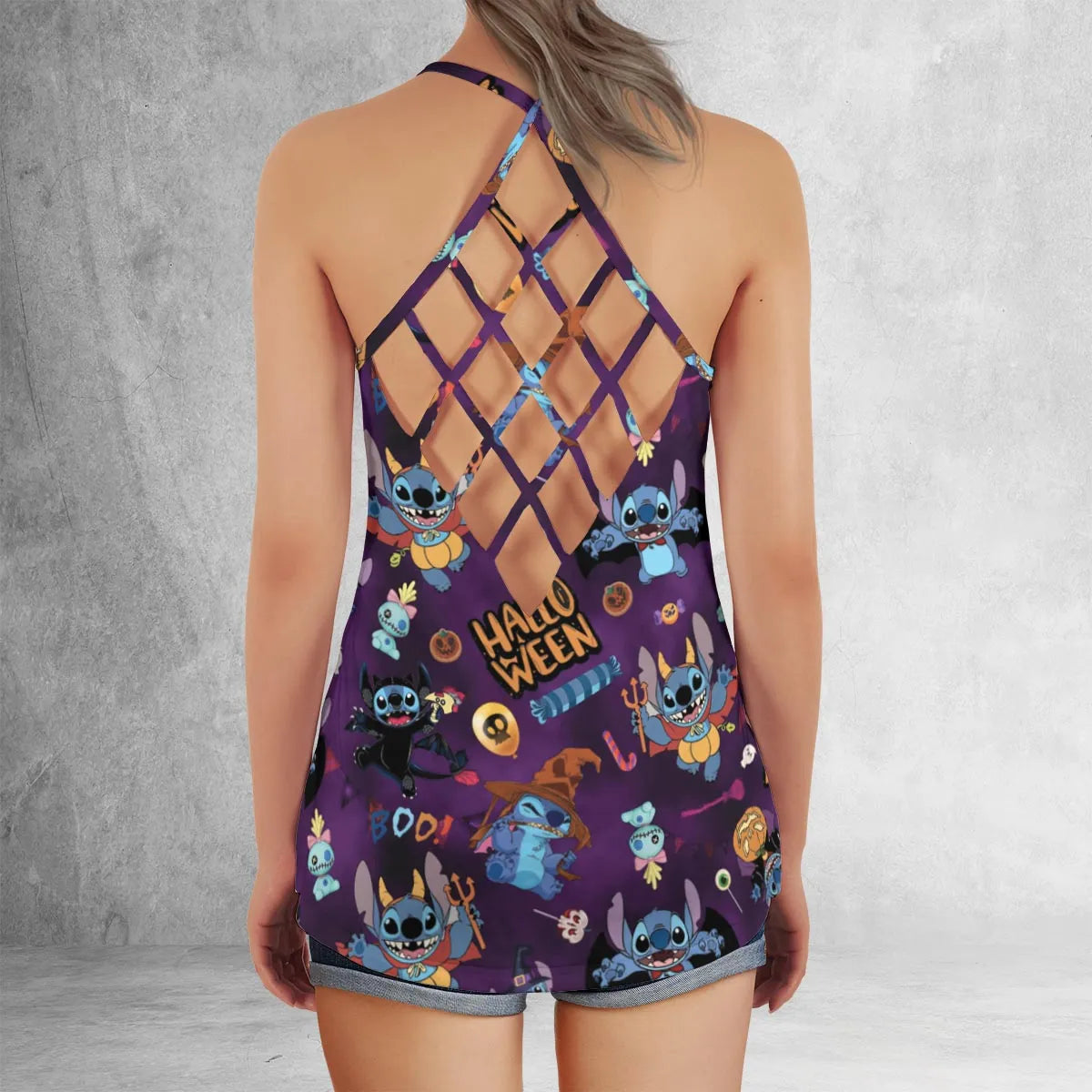 Criss Cross Tank Top - 25AX8MBD