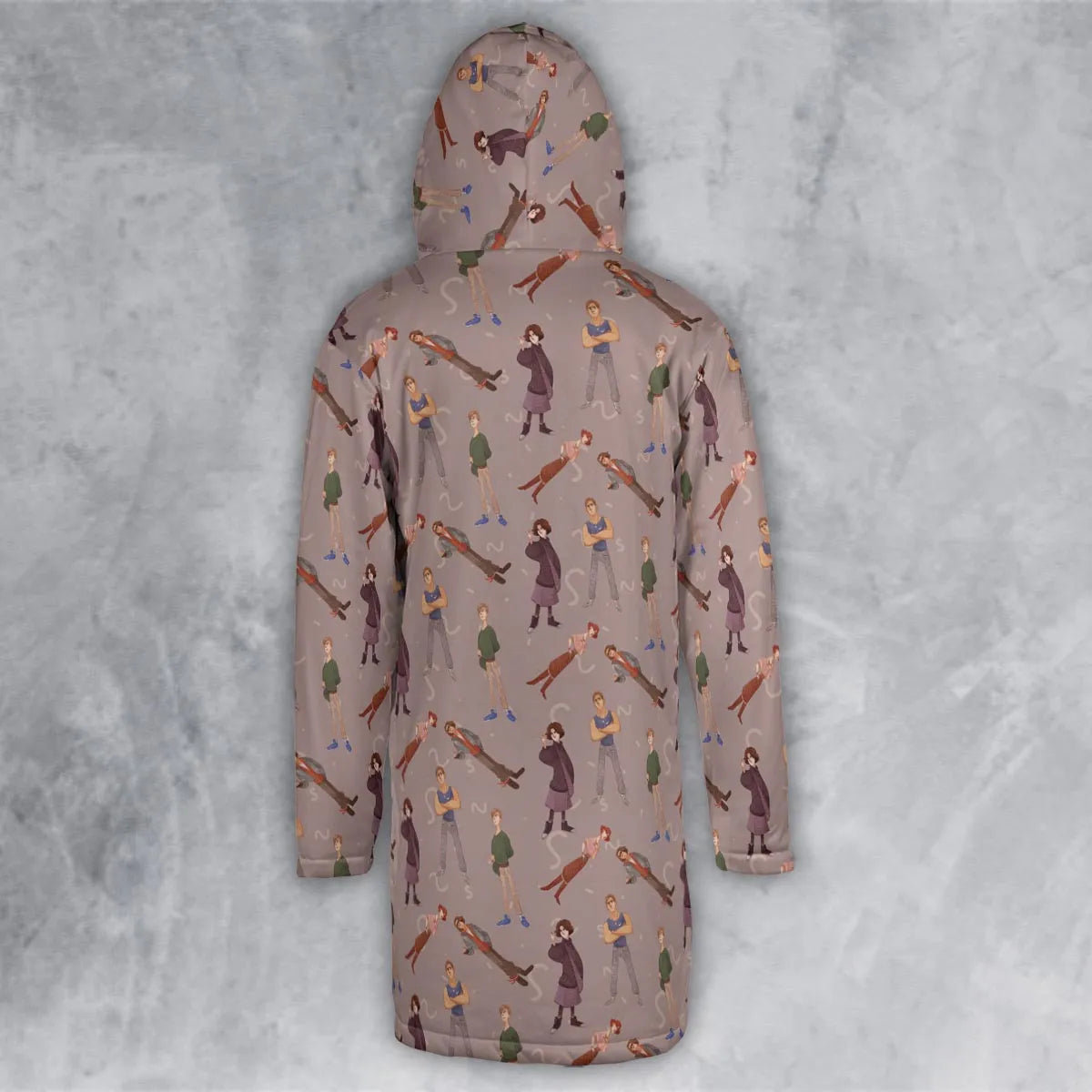 Hooded Cloak Coat - CAFPE6HZ