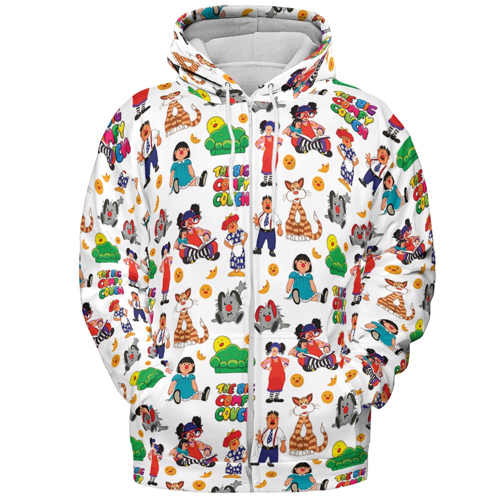 All-over Print Hoodie - DSVBYKYP -  - 3