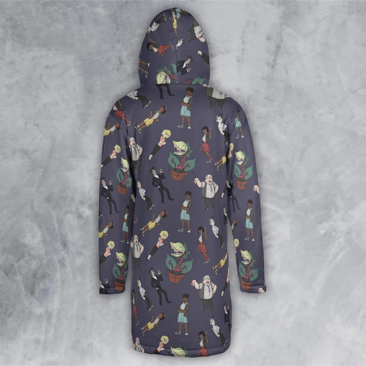 Hooded Cloak Coat - WU2U949H