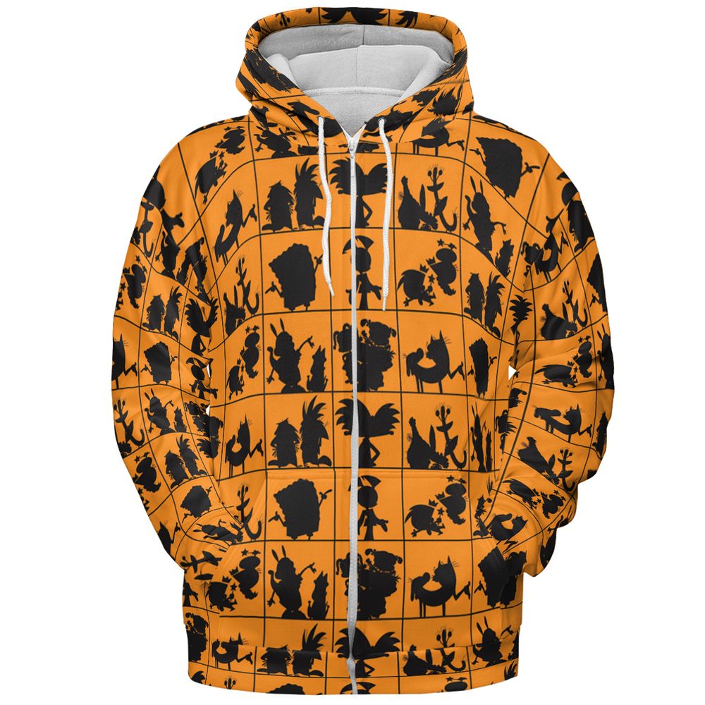 All-over Print Hoodie - QCCV8M2J -  - 3
