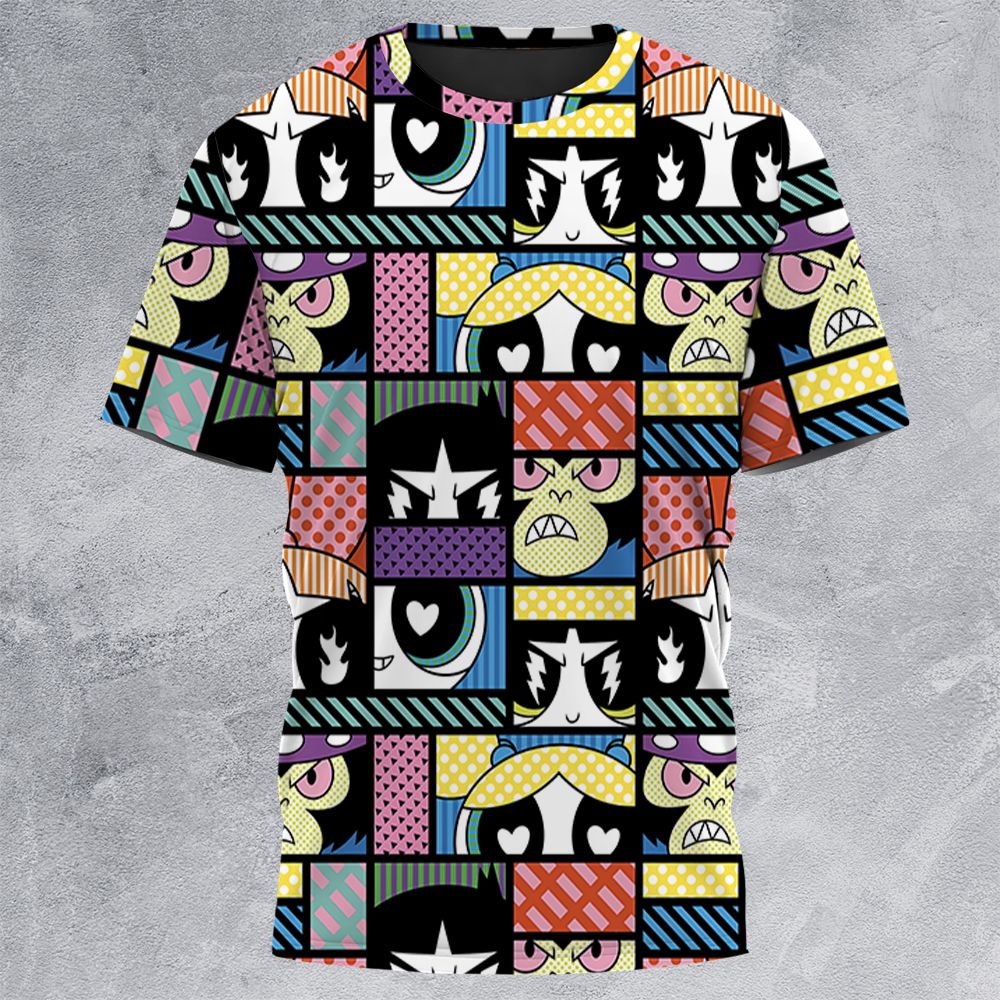 All-Over Print Unisex T-Shirt - PN2S73MQ -  - 3