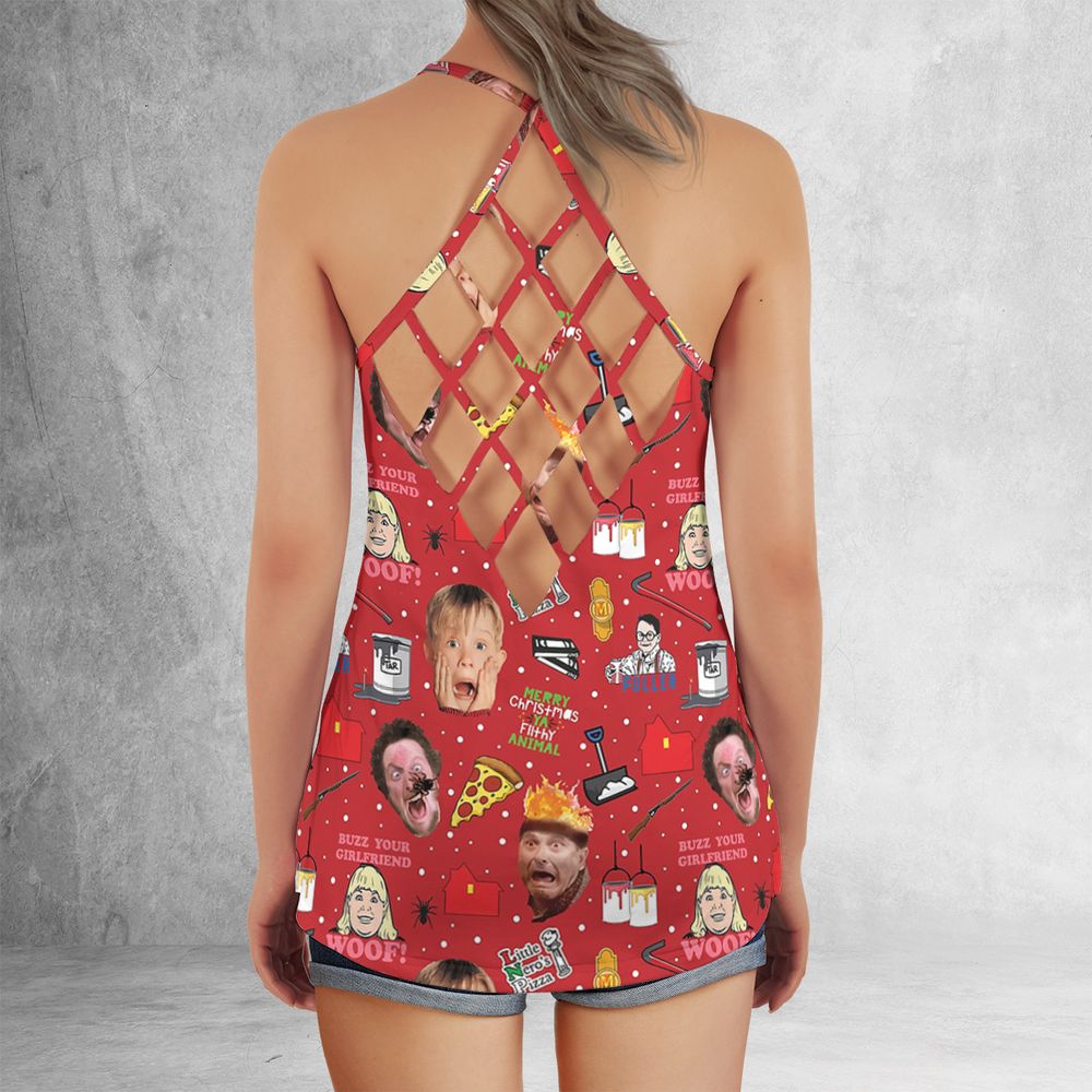 Criss Cross Tank Top - RN8E84A7 -  - 3