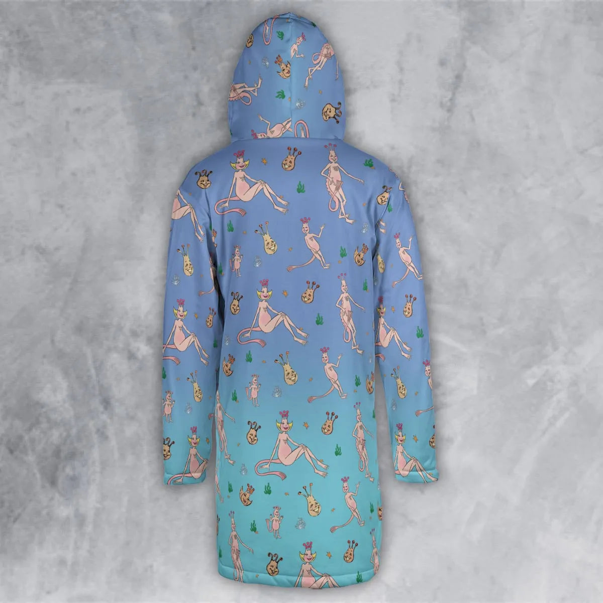 Hooded Cloak Coat - WCE9JPW4