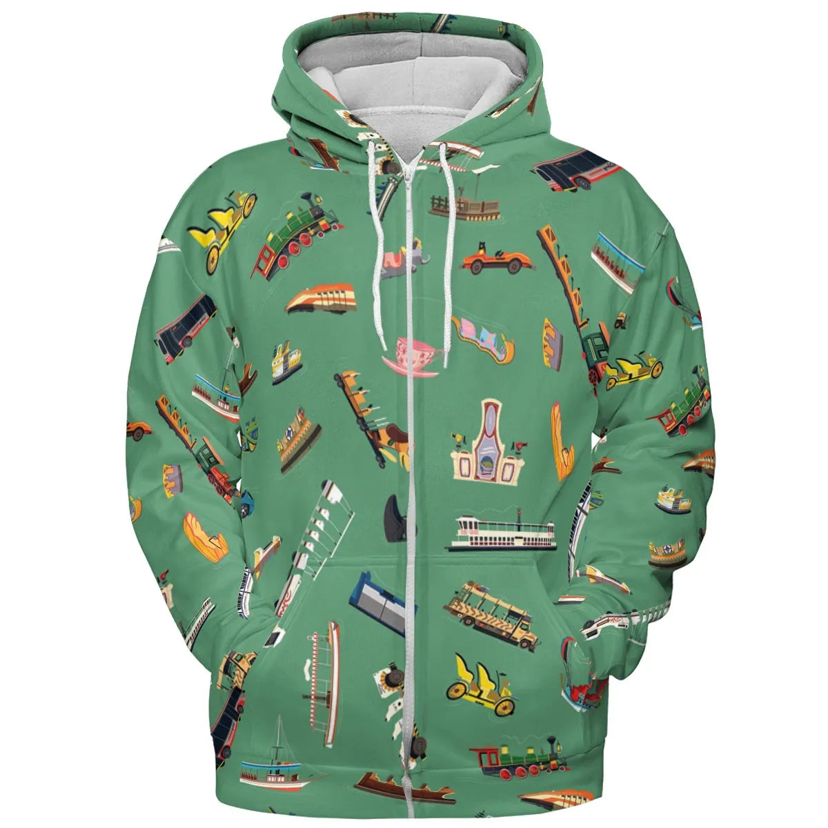 All-over Print Hoodie - Y2B1V7Z8