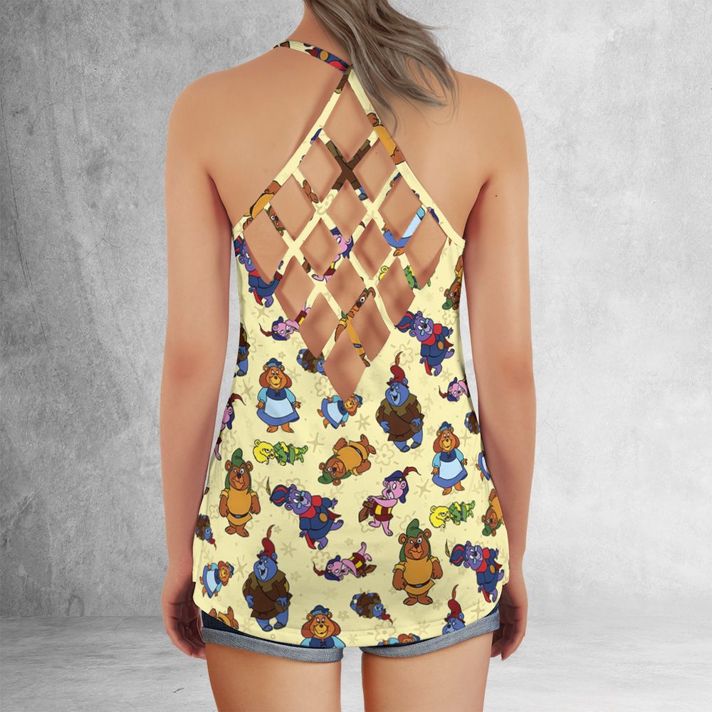 Criss Cross Tank Top - 2QP6B4LG -  - 3
