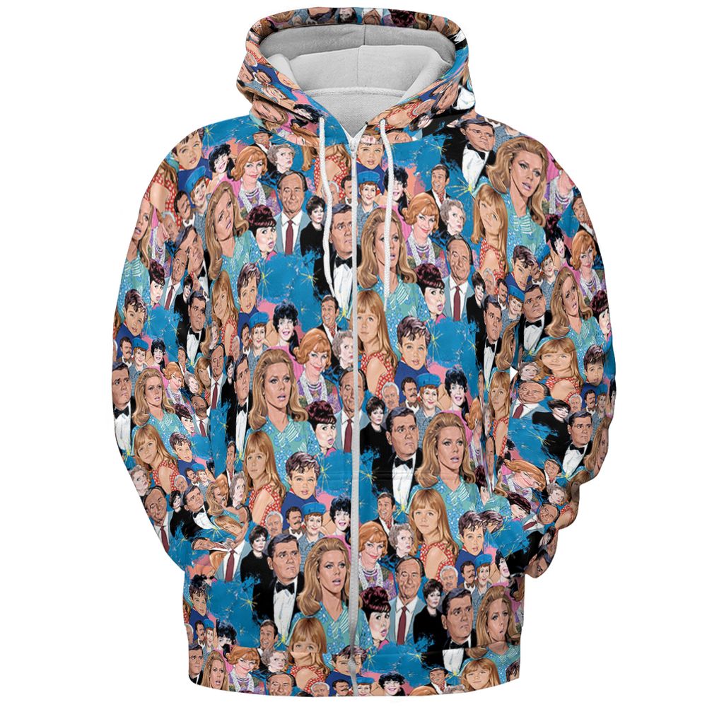 All-over Print Hoodie - 24Z67DD8 -  - 3