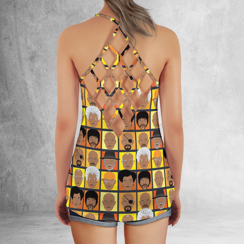 Criss Cross Tank Top - 594KAQBJ -  - 3