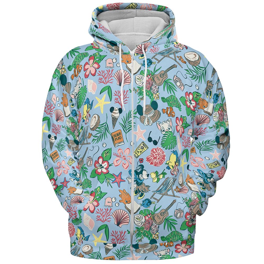All-over Print Hoodie - SHFV4XJA -  - 3
