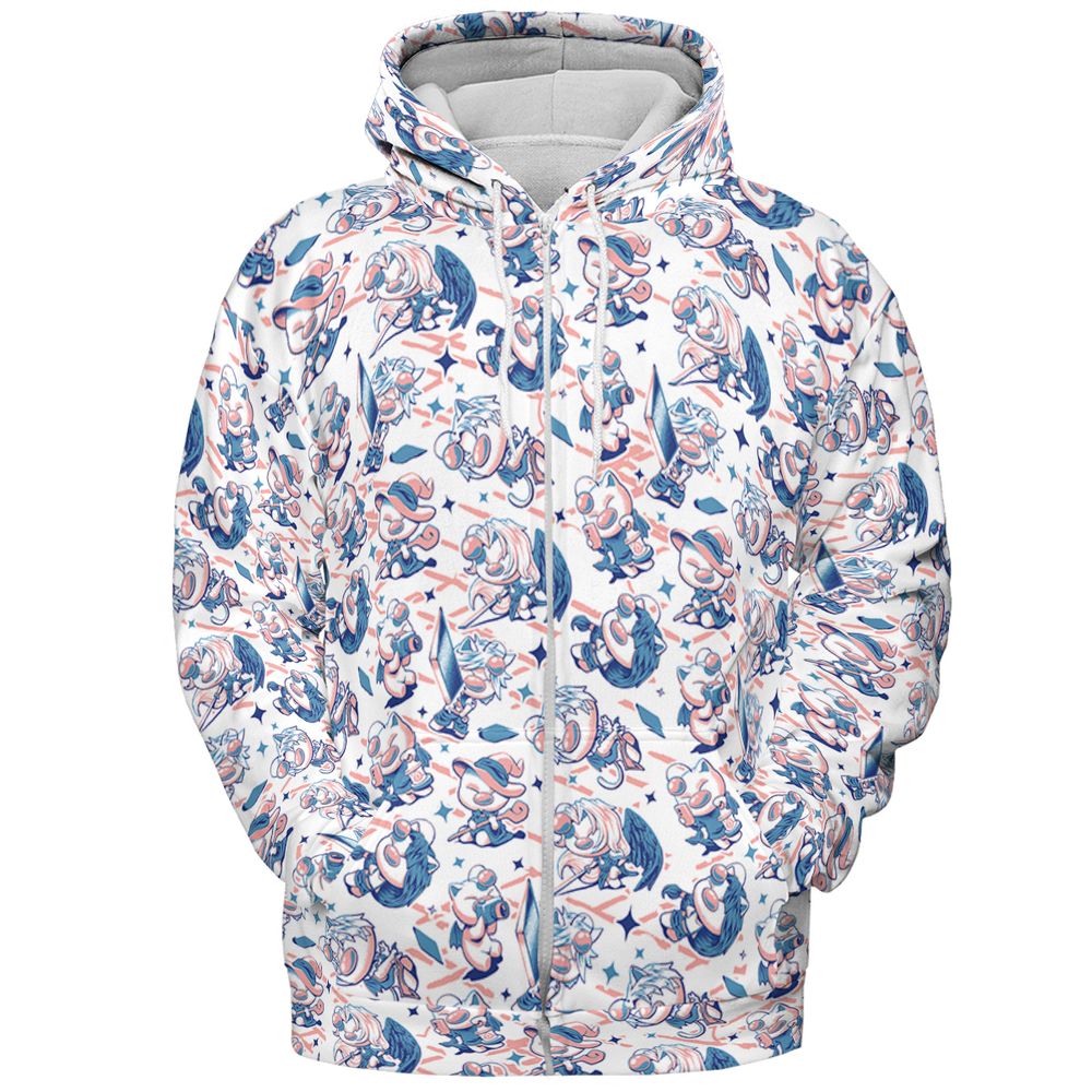 All-over Print Hoodie - NM25N112 -  - 3