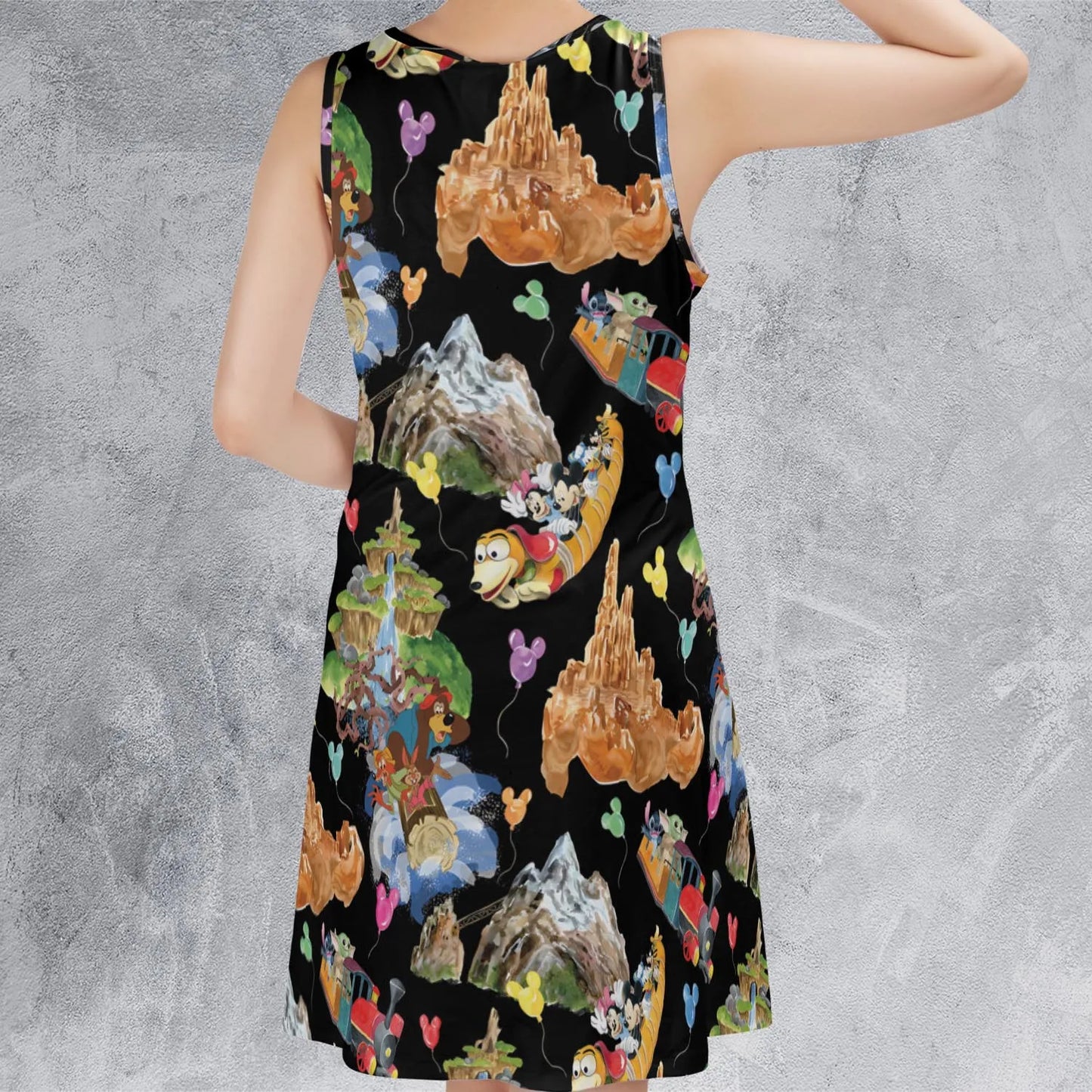 Sleeveless Dress - W6QZ7X7U