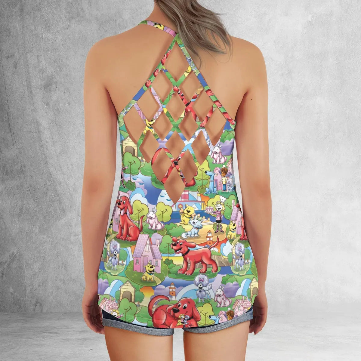 Criss Cross Tank Top - X5TP4AEN