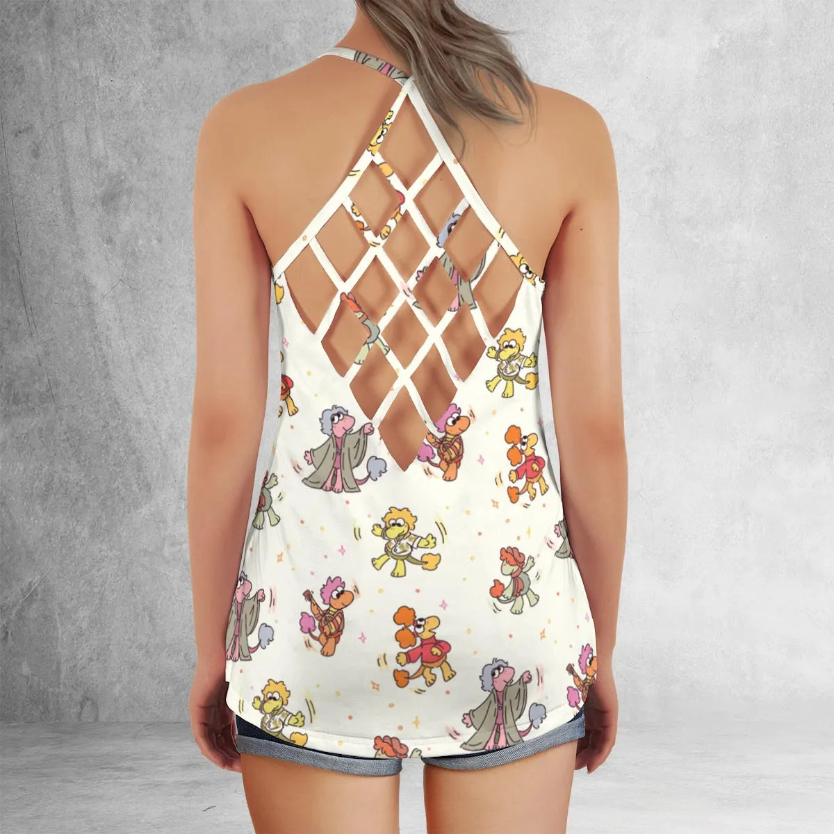 Criss Cross Tank Top - NZ5H3LMG