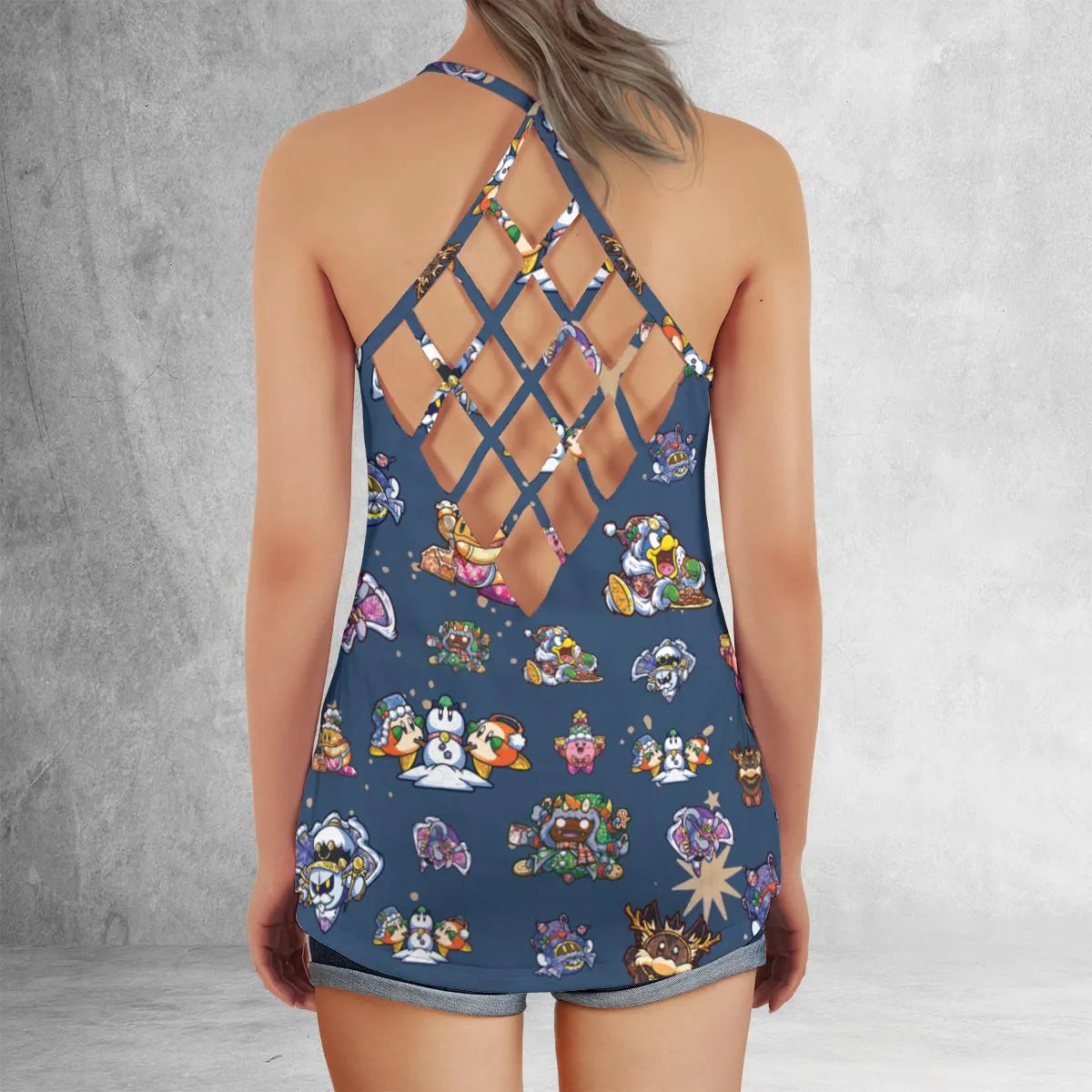 Criss Cross Tank Top - BYEE4DUX